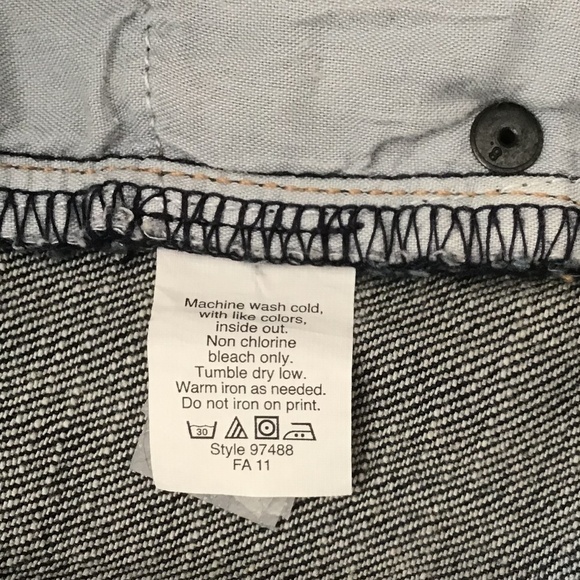 J Crew bootcut stretch blue jeans size 28S - Picture 7 of 8